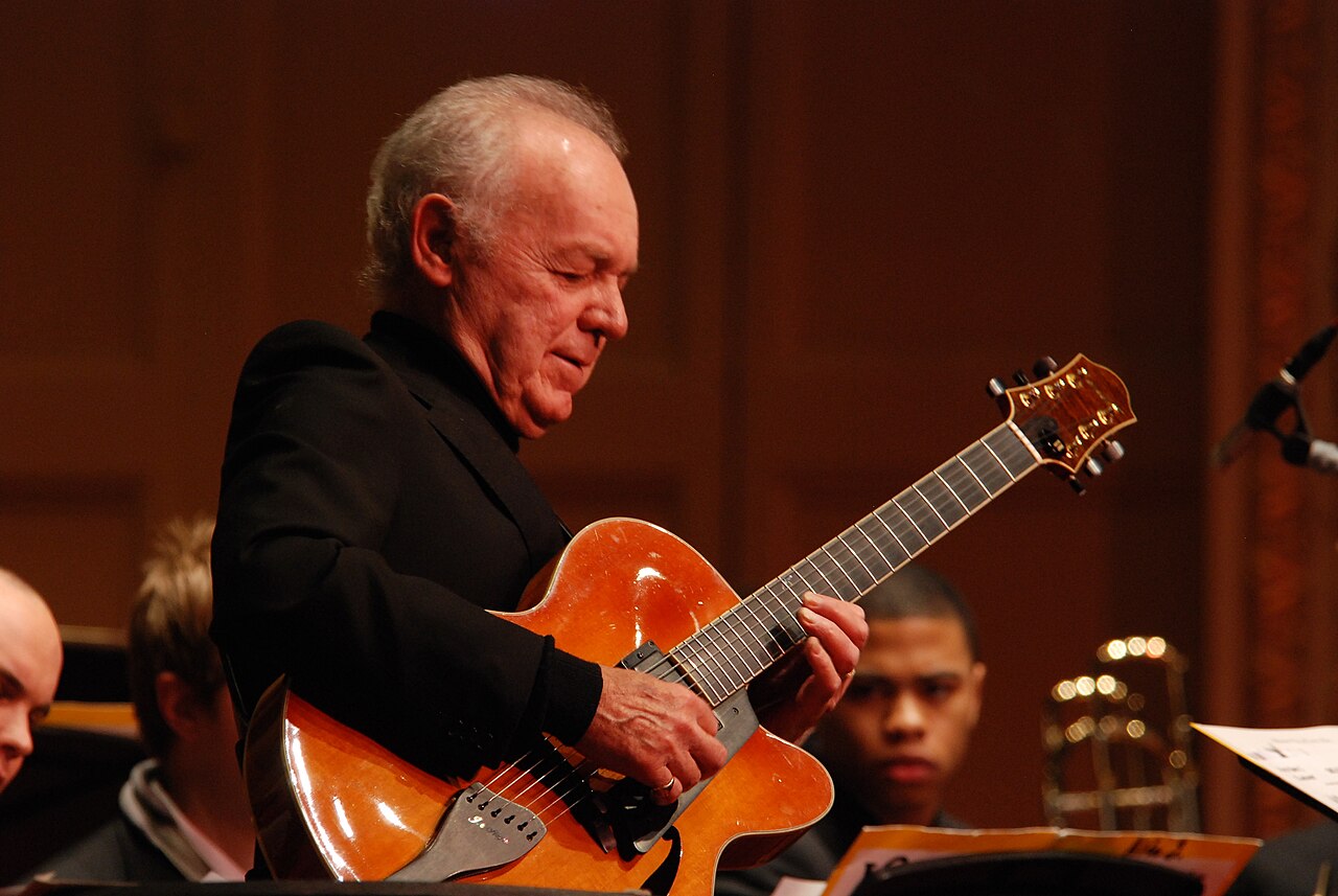 chitarra jazz — Addio a Joe Negri, maestro del jazz di radici italiane scomparso a 99 anni
