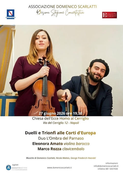 La 43ª Stagione Concertistica dell'Associazione Domenico Scarlatti