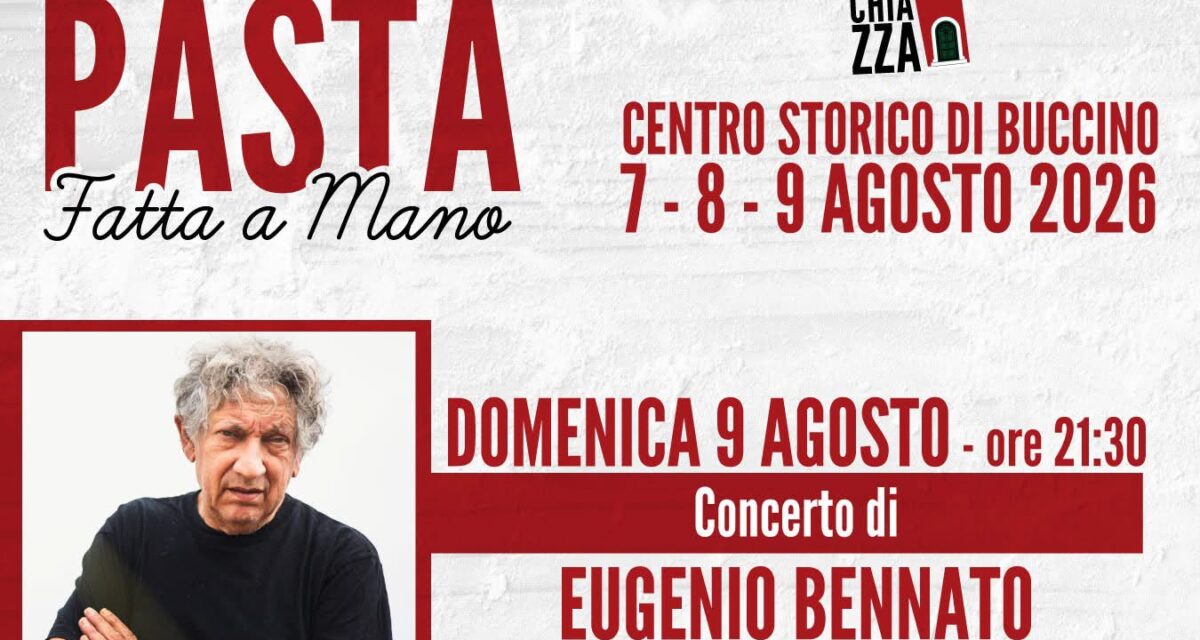 Buccino si prepara al Festival della Pasta Fatta a Mano