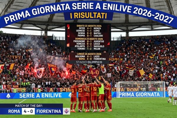 Serie A: il riassunto della prima giornata