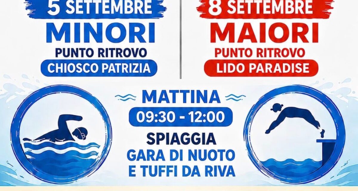 Minori si trasforma in una pista olimpica per un giorno
