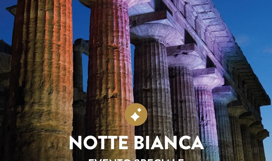 “Sensi Linguaggi Creativi”: anche Pompei alla notte bianca di Paestum