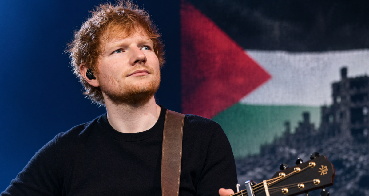 Ed Sheeran, la musica finisce dentro il conflitto: il caso Macklemore scuote il mondo dello spettacolo