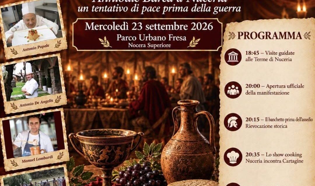 Nuceria Alfaterna e Annibale: quando la storia torna a tavola