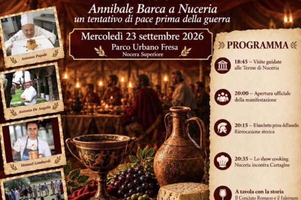 Nuceria Alfaterna e Annibale: quando la storia torna a tavola