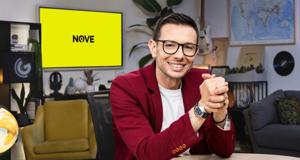 La pop science di Andrea Moccia sbarca sul canale NOVE
