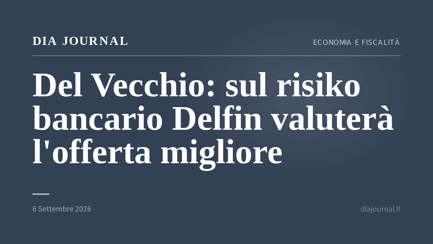 risiko bancario — DIA Journal