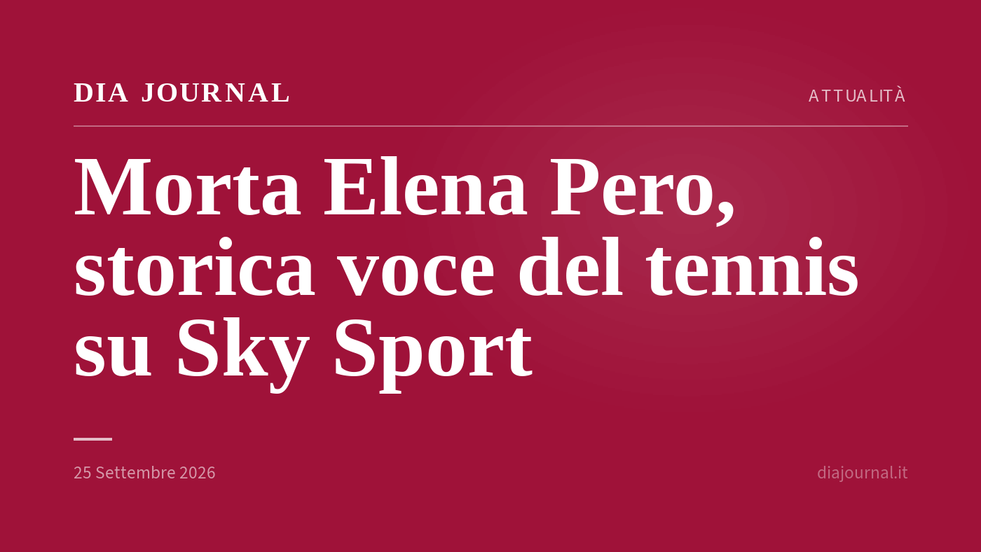 morta Elena Pero — DIA Journal
