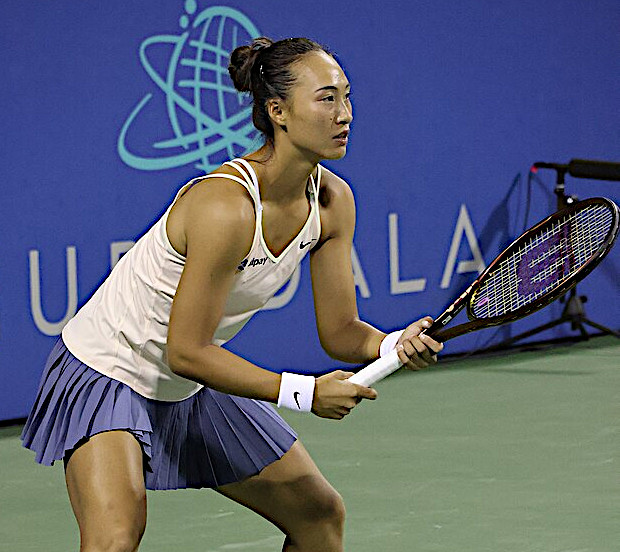 Us Open Zheng Swiatek — Us Open, Zheng elimina Swiatek e vola ai quarti in due set