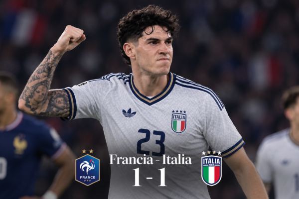 Ottima Italia a Parigi, 1-1 contro la Francia