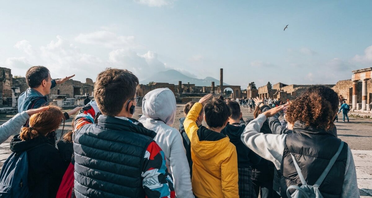 Pompei tra realtà aumentata, yoga e libri per bambini