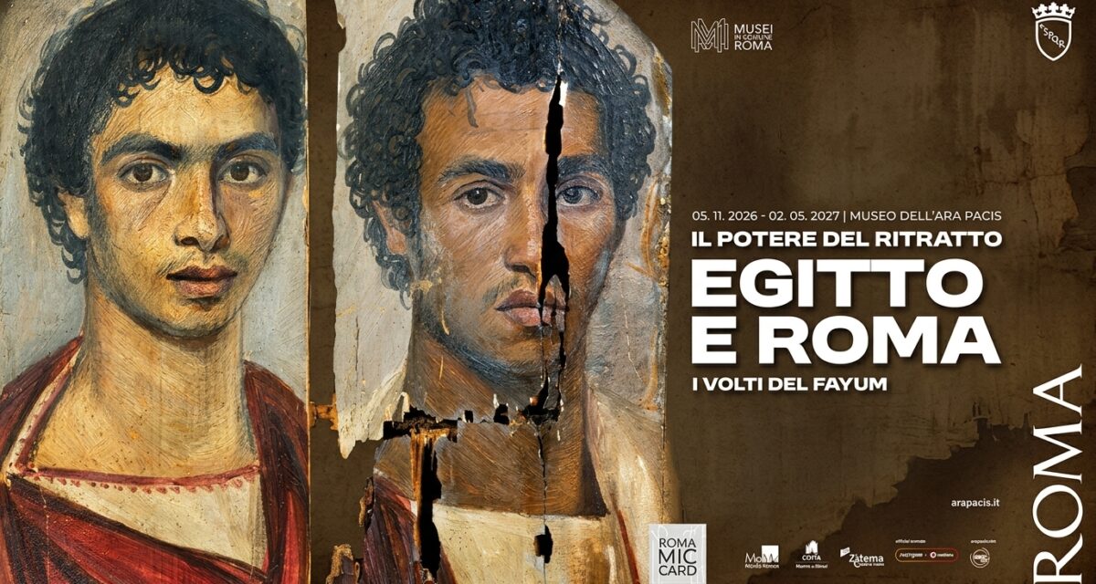 Il volto dell’immortalità: i ritratti del Fayum in mostra all’Ara Pacis