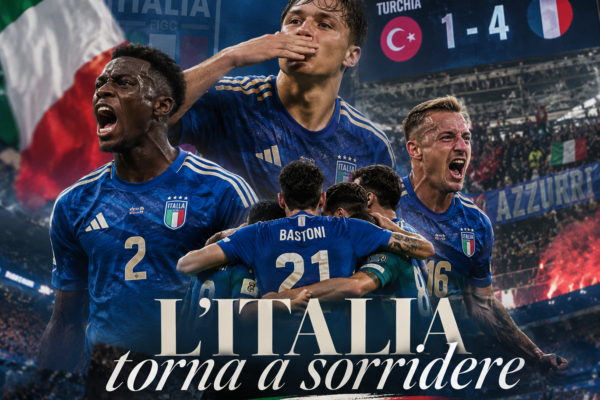 L’Italia rialza la testa: 4-1 alla Turchia